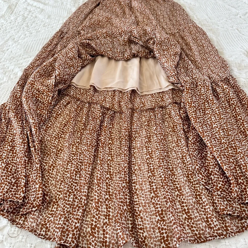 Boho Cottage Core Crop Blouse & Maxi Skirt | XL | VICI Collection Matching Set - Picture 5 of 9